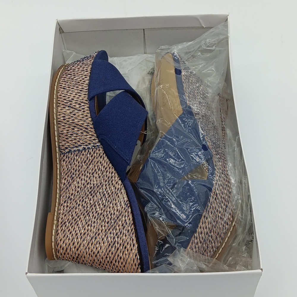 🌟 NEW Nine West Havana Wedge Sandal - Picture 3 of 10